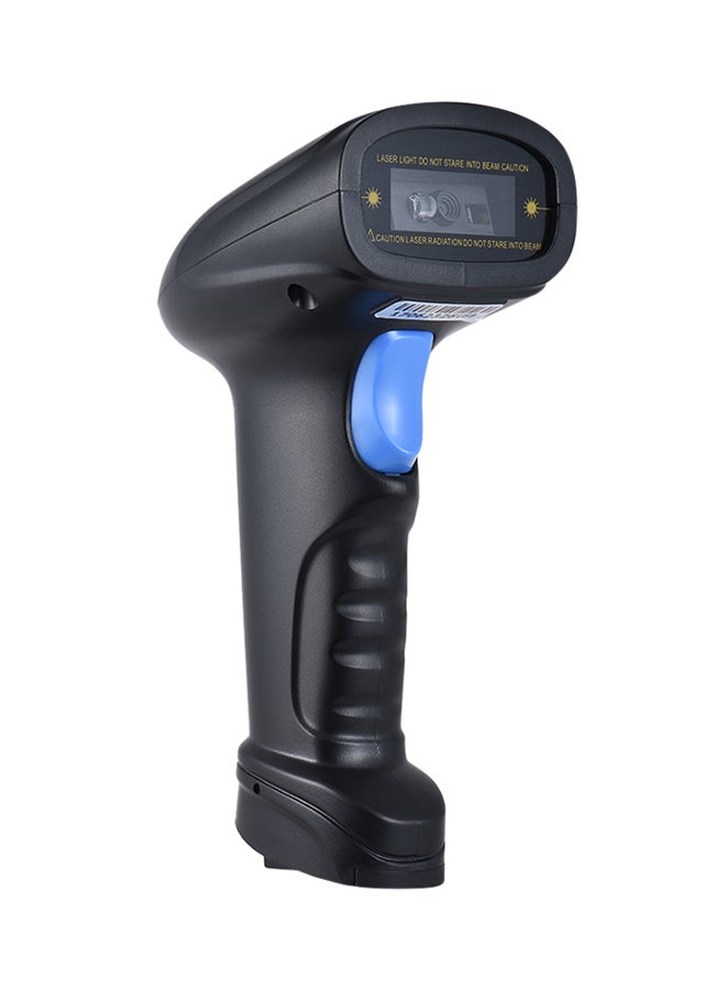 Aibecy Handheld 2.4G Wireless Barcode Scanner With USB Receiver 4000 Code Storage Capacity Black - Image 1