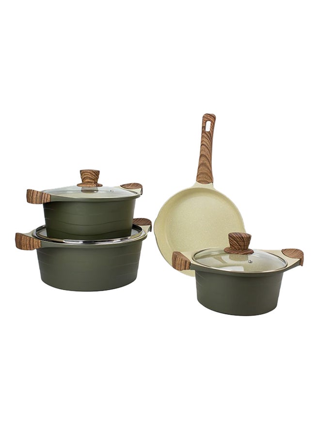 7-Piece Ceramic Cookware Set Green - v1557487617/N14140416A_2