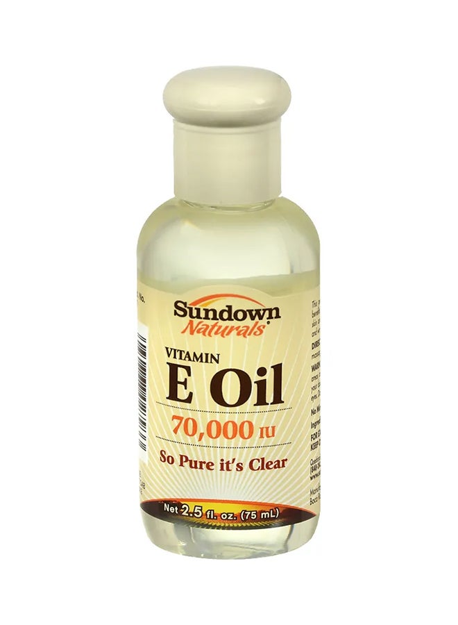 sundown Naturals Vitamin E Oil Clear 75ml - Image 1
