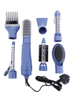 GEEPAS 8-In-1 Hair Styler Blue  - Image 1