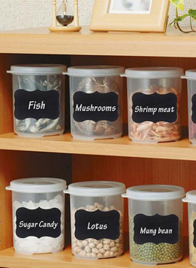 Bluelans 40-Piece Chalkboard Sticker Black  - Image 3