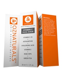 OZ Naturals Vitamin C Facial Serum 30ml  - Image 3