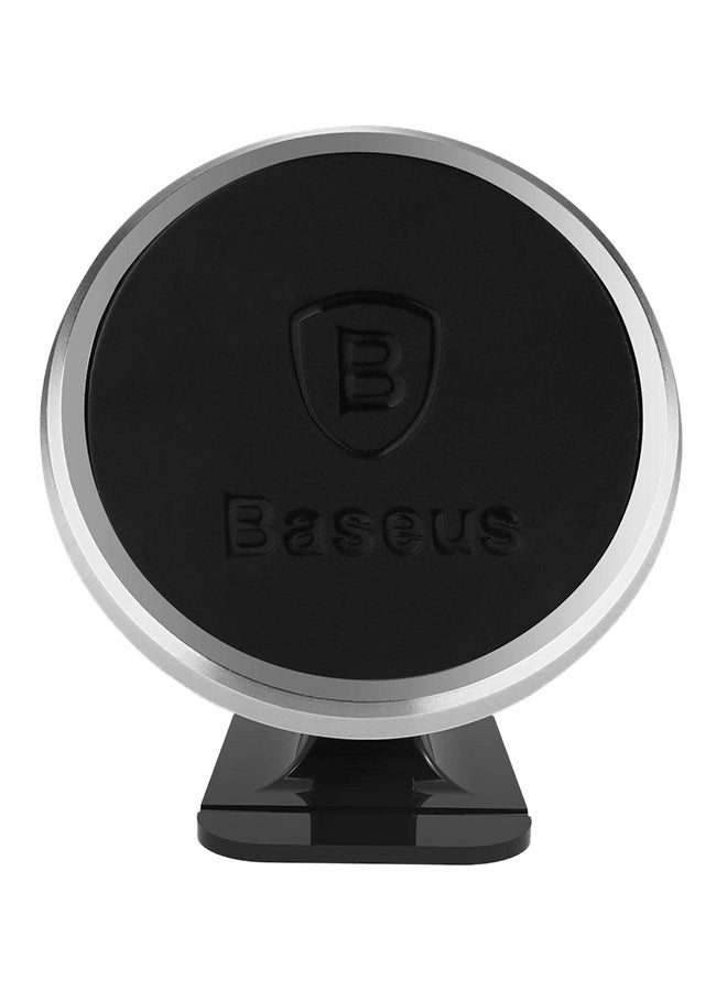 بيسوس حامل هواتف مغناطيسي يُثبت في فتحة التهوية للسيارة أسود/ فضي - Image 3