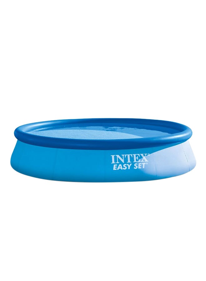 INTEX - Easy Set Pool With Water Filter Pump Inflatable Foldable Portable Lightweight Swimming Pool 366x76cm - Image 1