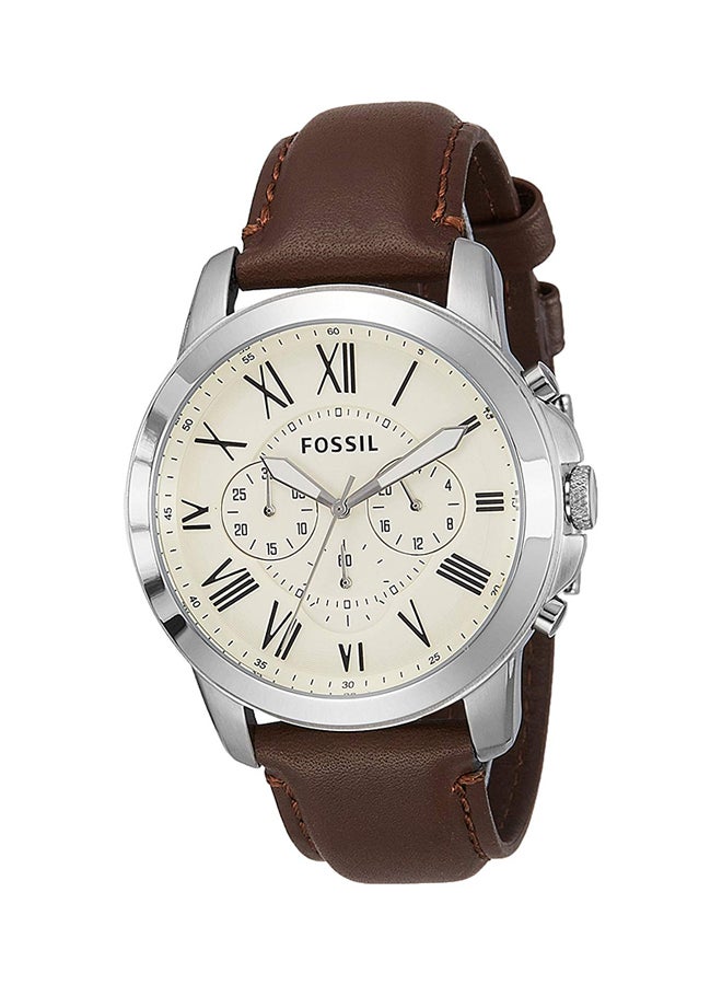 FOSSIL - Men's Grant Chronograph Watch FS4735 - Image 1