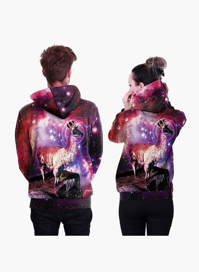 NADANBAO 3D Printing Long Sleeve Hoodie Multicolour  - Image 2