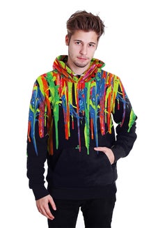 NADANBAO 3D Printing Long Sleeve Hoodie Multicolour  - Image 3