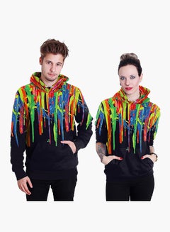 NADANBAO 3D Printing Long Sleeve Hoodie Multicolour  - Image 1