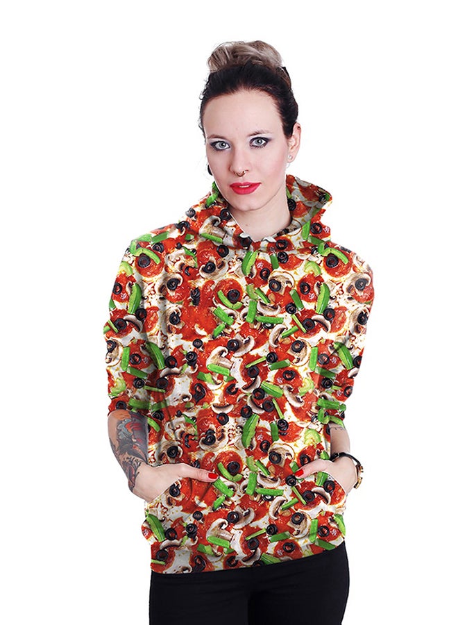 NADANBAO 3D Printing Long Sleeve Hoodie Multicolour  - Image 4