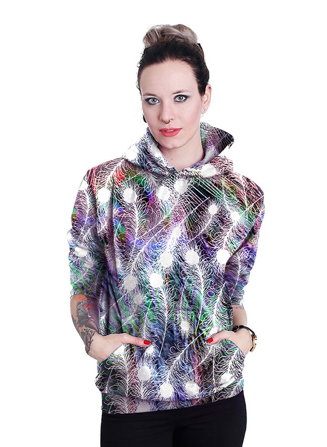 NADANBAO 3D Printing Long Sleeve Hoodie Multicolour  - Image 3