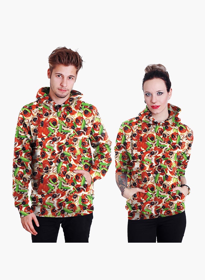 NADANBAO 3D Printing Long Sleeve Hoodie Multicolour  - Image 1