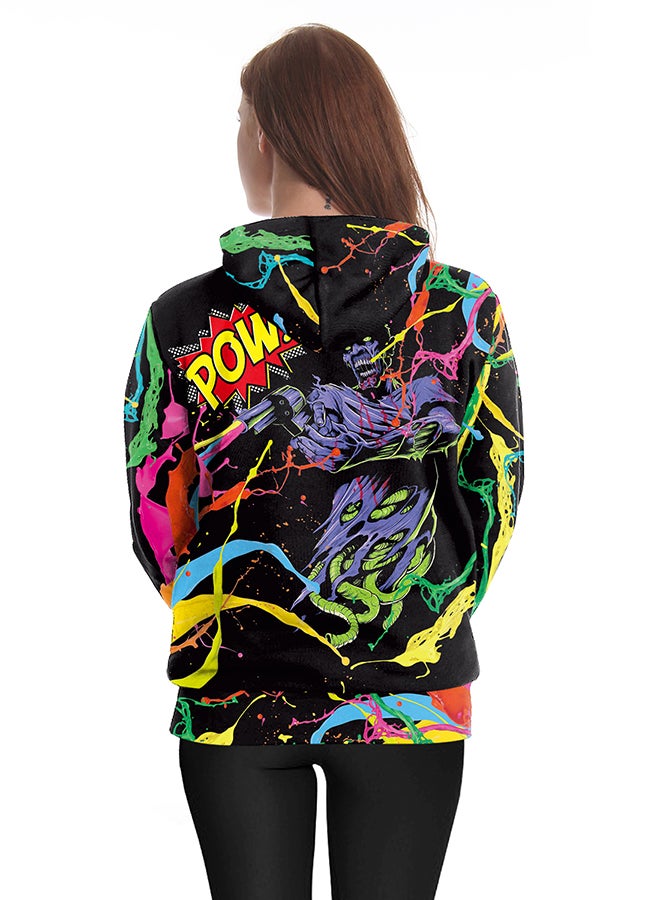 NADANBAO 3D Printing Long Sleeve Hoodie Multicolour  - Image 4