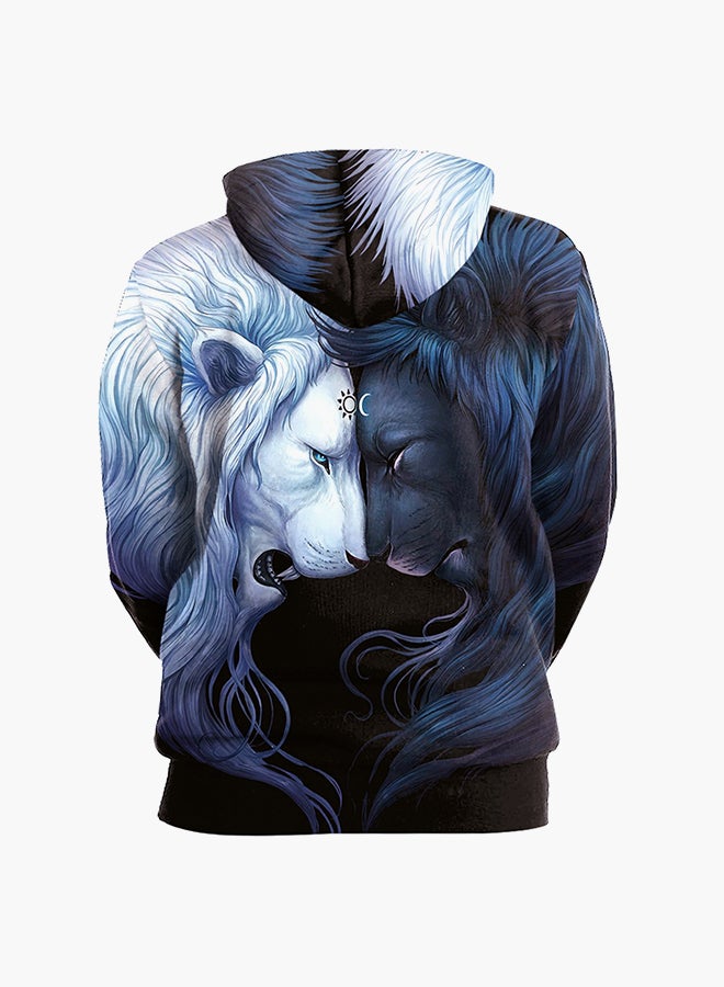 NADANBAO 3D Printing Long Sleeve Hoodie Multicolour - Image 2