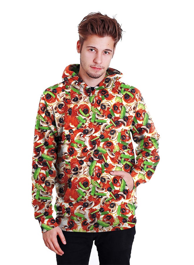 NADANBAO 3D Printing Long Sleeve Hoodie Multicolour  - Image 3