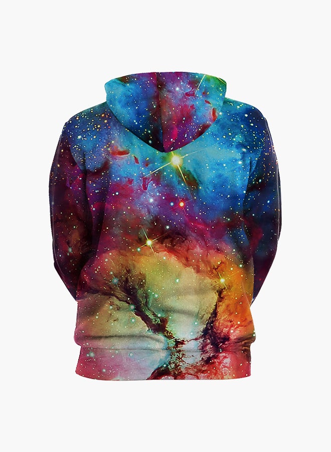 NADANBAO - 3D Printing Long Sleeve Hoodie Multicolour - Image 1