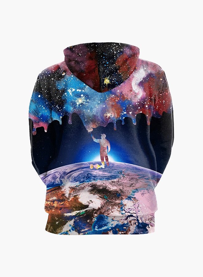 NADANBAO - 3D Printing Long Sleeve Hoodie Multicolour - Image 1