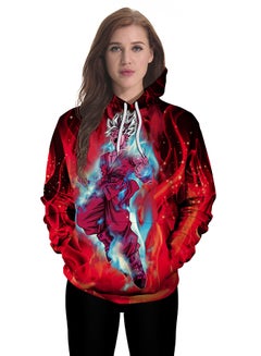 NADANBAO 3D Printing Long Sleeve Hoodie Multicolour  - Image 3