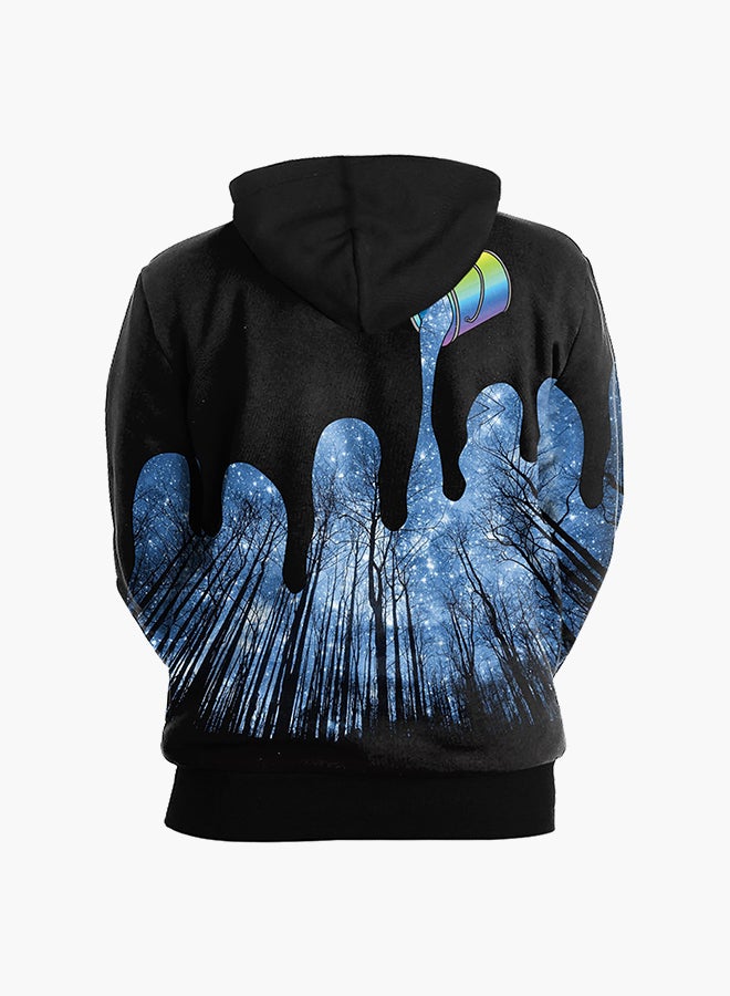 NADANBAO - 3D Printing Long Sleeve Hoodie Multicolour - Image 1