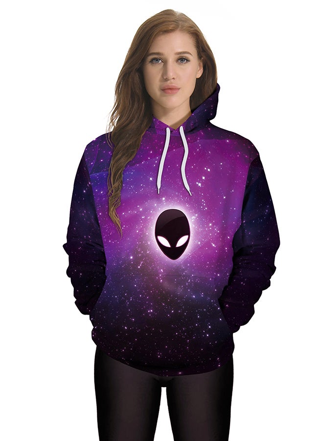 NADANBAO - 3D Printing Long Sleeve Hoodie Multicolour - Image 1