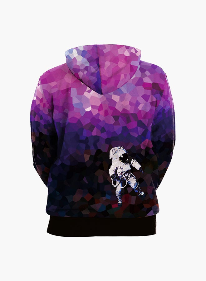 NADANBAO - 3D Printing Long Sleeve Hoodie Multicolour - Image 1