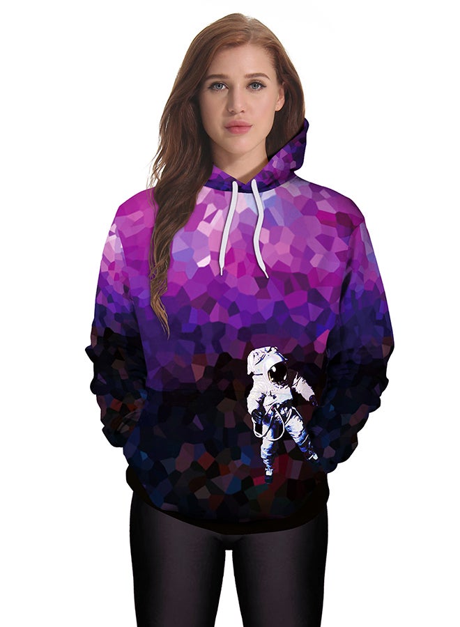 NADANBAO - 3D Printing Long Sleeve Hoodie Multicolour - Image 1