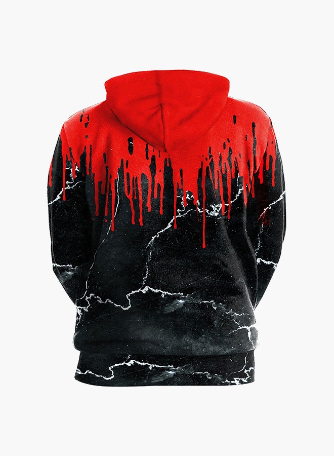 NADANBAO - 3D Printing Long Sleeve Hoodie Multicolour - Image 1