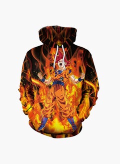 3D Printing Long Sleeve Hoodie Multicolour