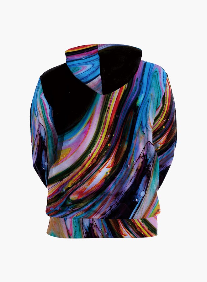 NADANBAO - 3D Printing Long Sleeve Hoodie Multicolour - Image 1
