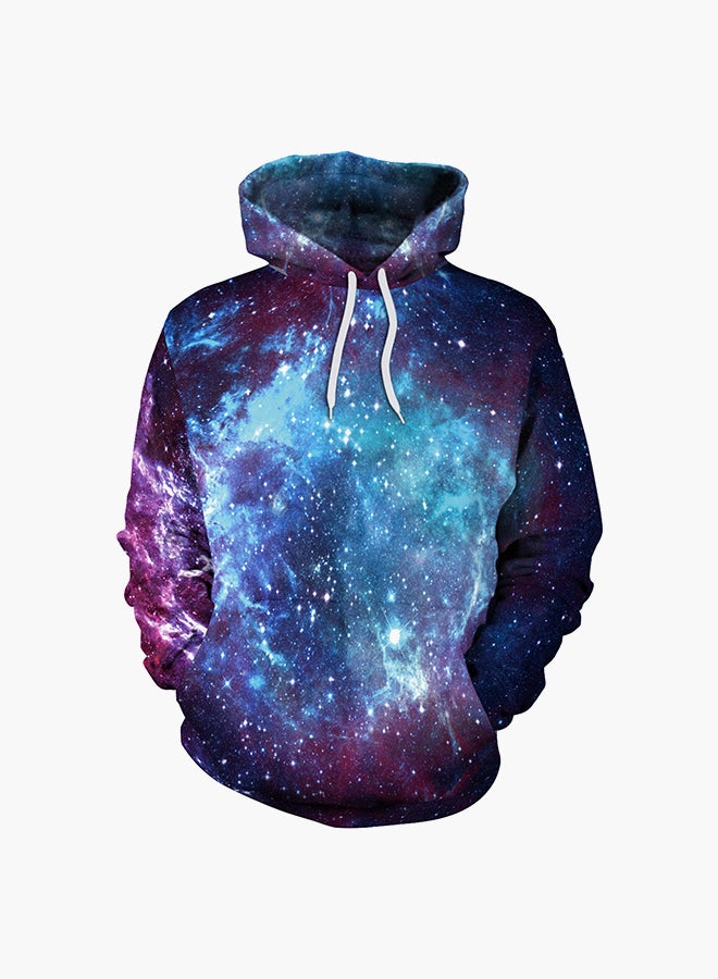 NADANBAO 3D Printing Long Sleeve Hoodie Multicolour  - Image 1