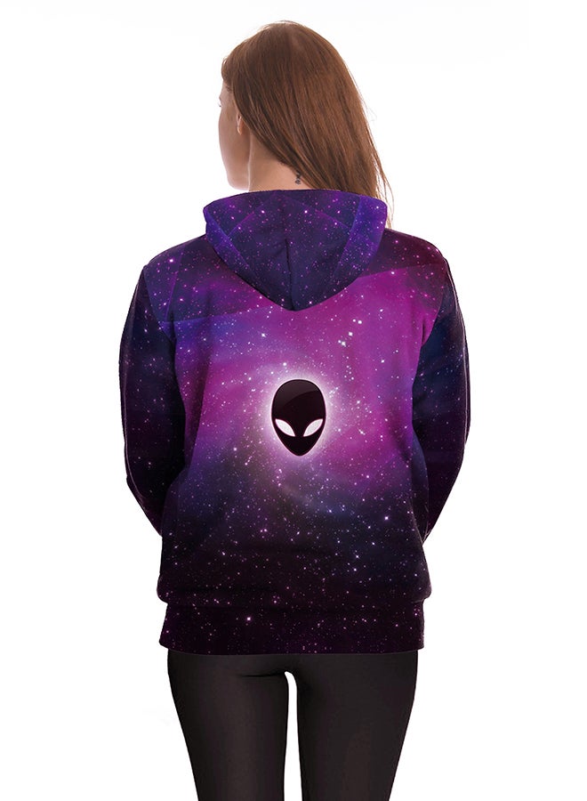 NADANBAO - 3D Printing Long Sleeve Hoodie Multicolour - Image 1