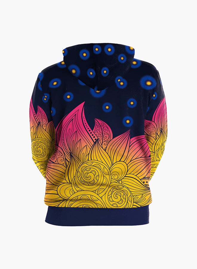 NADANBAO - 3D Printing Long Sleeve Hoodie Multicolour - Image 1