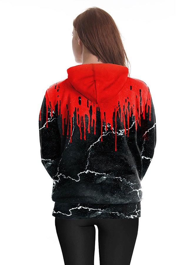 NADANBAO - 3D Printing Long Sleeve Hoodie Multicolour - Image 1