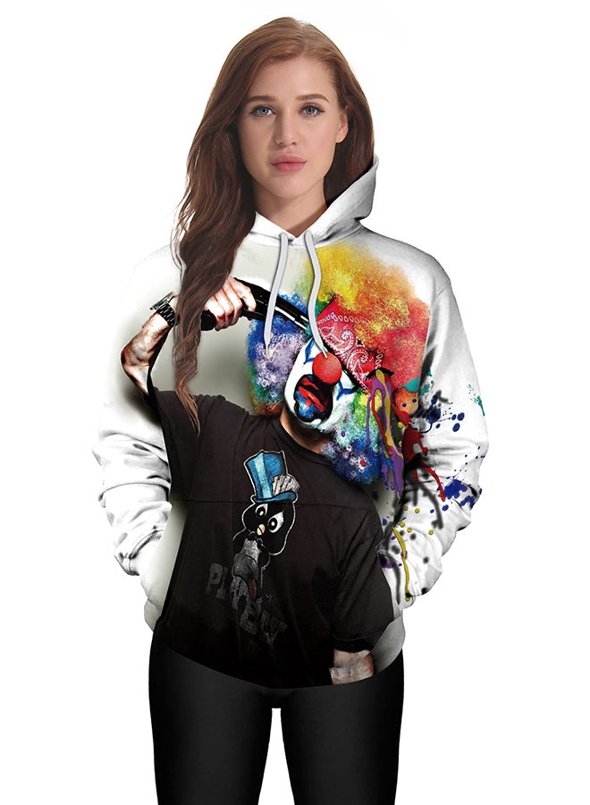 NADANBAO - 3D Printing Long Sleeve Hoodie Multicolour - Image 1