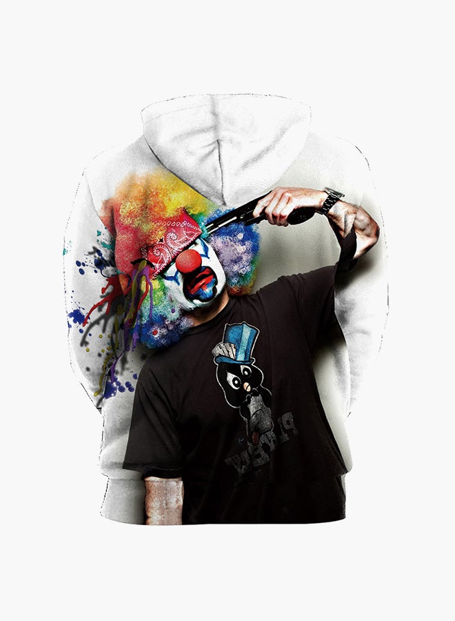 NADANBAO - 3D Printing Long Sleeve Hoodie Multicolour - Image 1