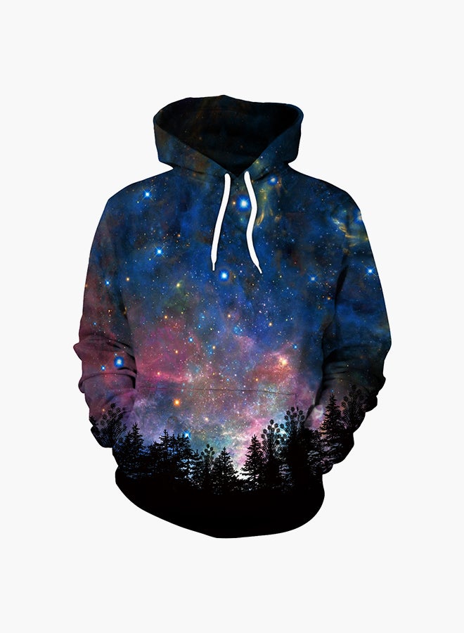 NADANBAO - 3D Printing Long Sleeve Hoodie Multicolour - Image 1