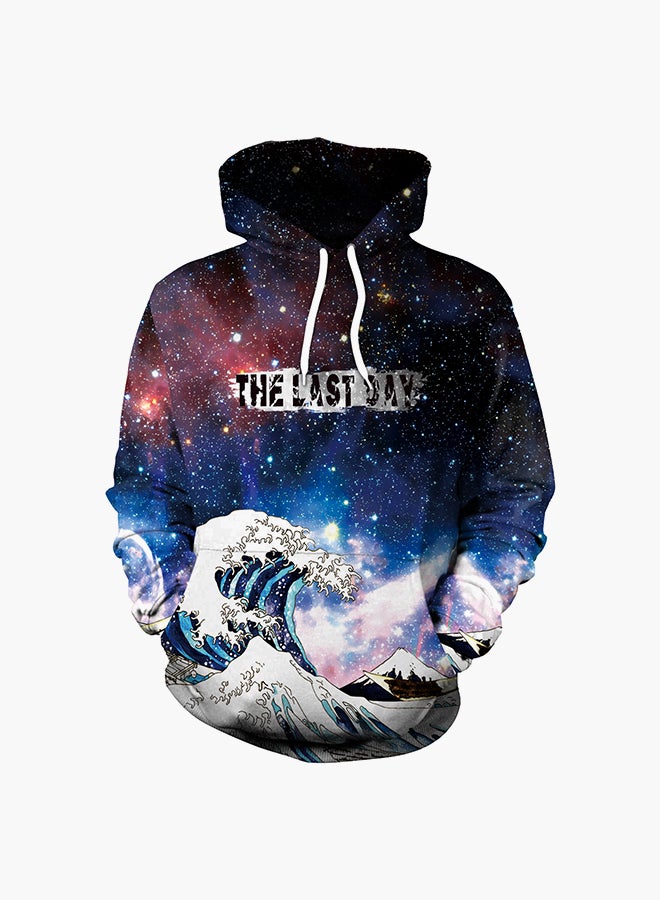 NADANBAO 3D Printing Long Sleeve Hoodie Multicolour  - Image 1