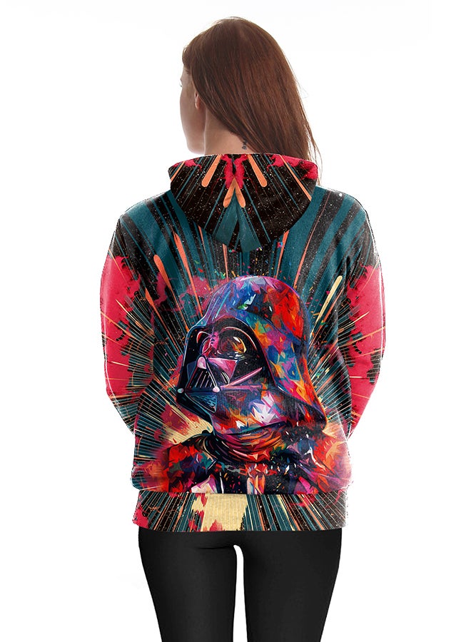NADANBAO - 3D Printing Long Sleeve Hoodie Multicolour - Image 1