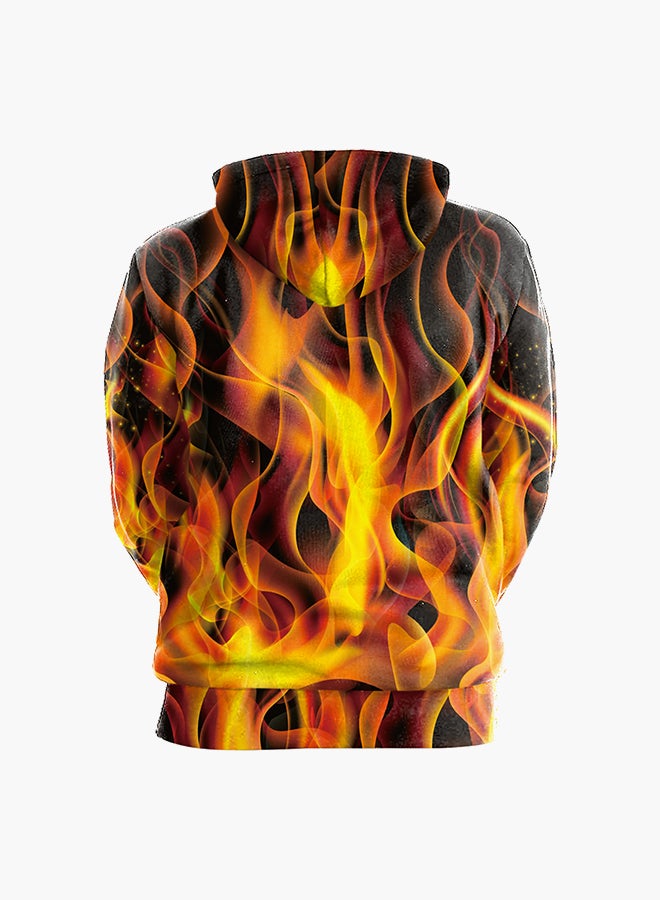 NADANBAO - 3D Printing Long Sleeve Hoodie Multicolour - Image 1