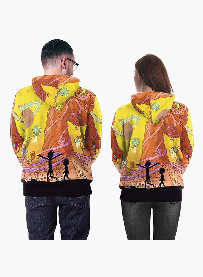 NADANBAO - 3D Printing Long Sleeve Hoodie Multicolour - Image 1