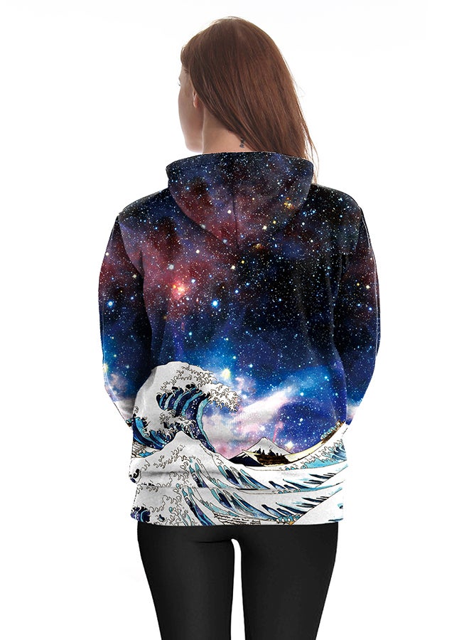 NADANBAO 3D Printing Long Sleeve Hoodie Multicolour  - Image 4