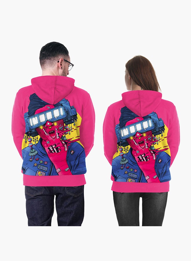 NADANBAO 3D Printing Long Sleeve Hoodie Multicolour - Image 4
