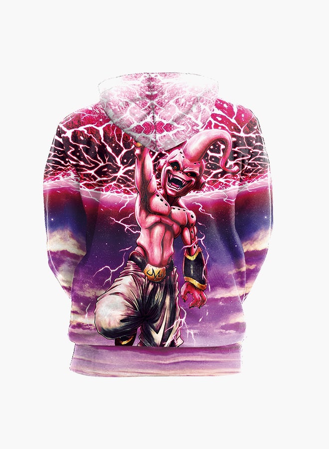 NADANBAO 3D Printing Long Sleeve Hoodie Multicolour  - Image 2