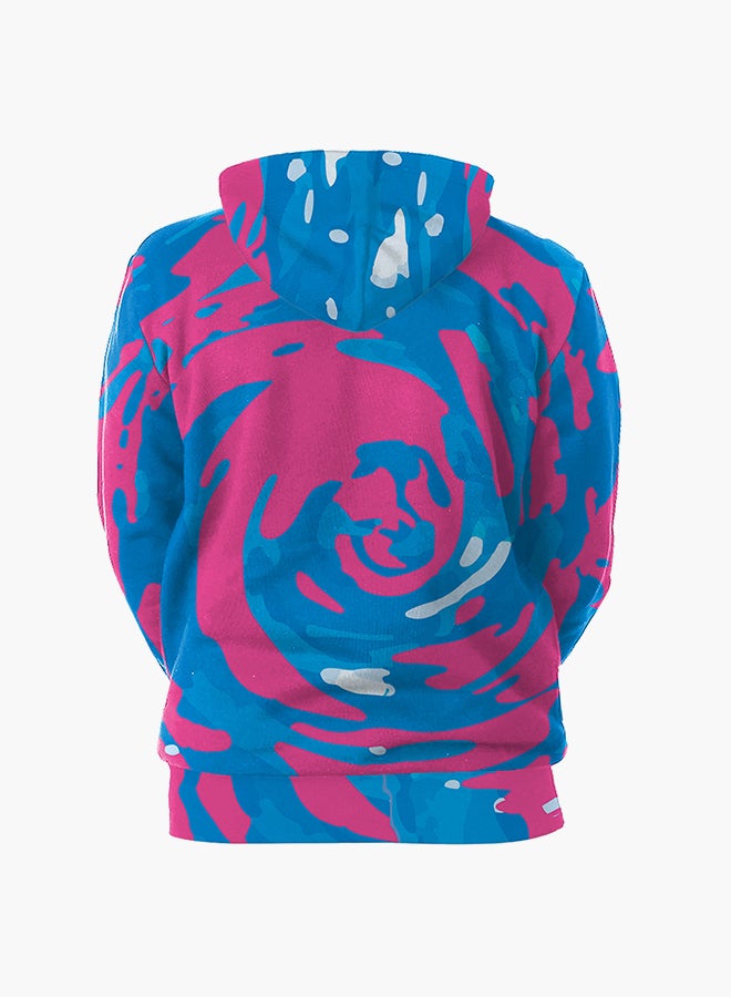 NADANBAO - 3D Printing Long Sleeve Hoodie Multicolour - Image 1