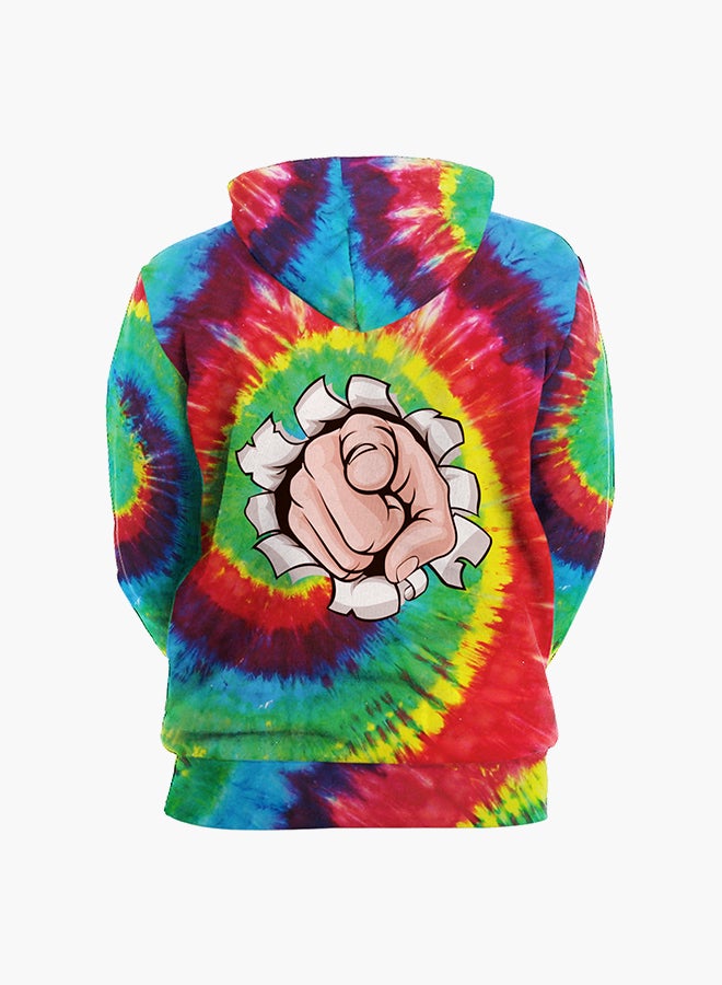 NADANBAO 3D Printing Long Sleeve Hoodie Multicolour  - Image 2