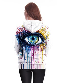 NADANBAO 3D Printing Long Sleeve Hoodie Multicolour  - Image 4
