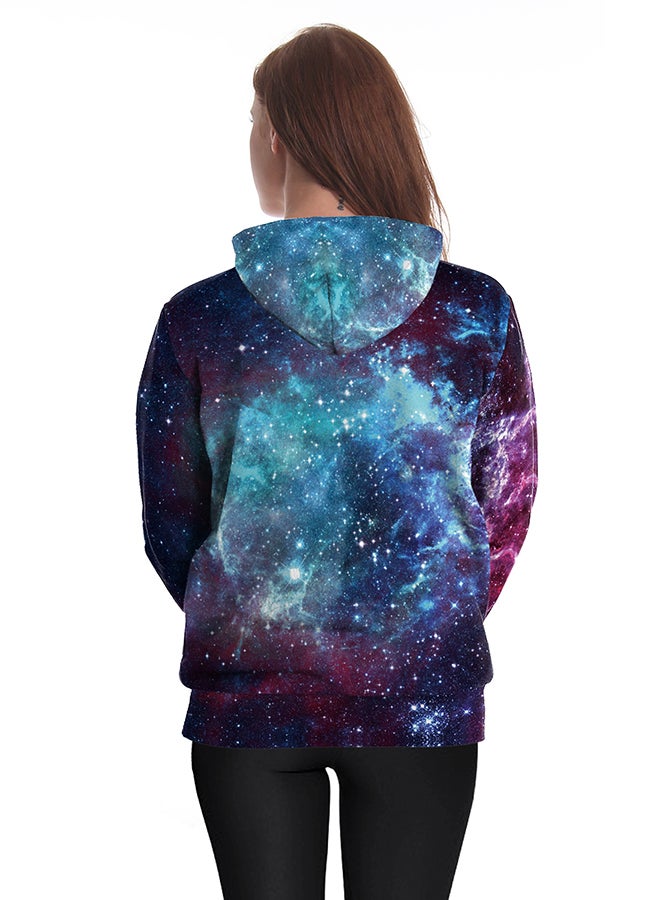 NADANBAO 3D Printing Long Sleeve Hoodie Multicolour  - Image 4