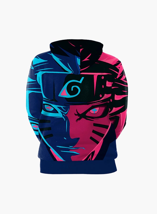 NADANBAO - 3D Printing Long Sleeve Hoodie Multicolour - Image 1