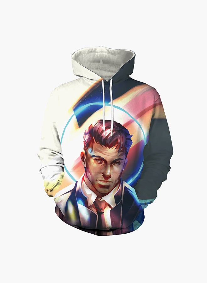 NADANBAO 3D Printing Long Sleeve Hoodie Multicolour  - Image 1