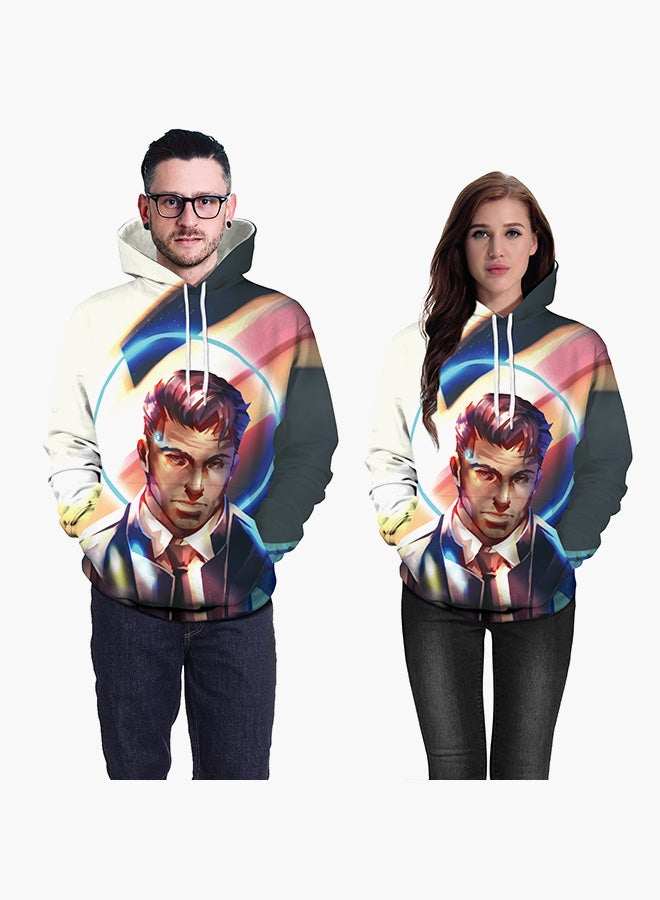 NADANBAO 3D Printing Long Sleeve Hoodie Multicolour  - Image 3