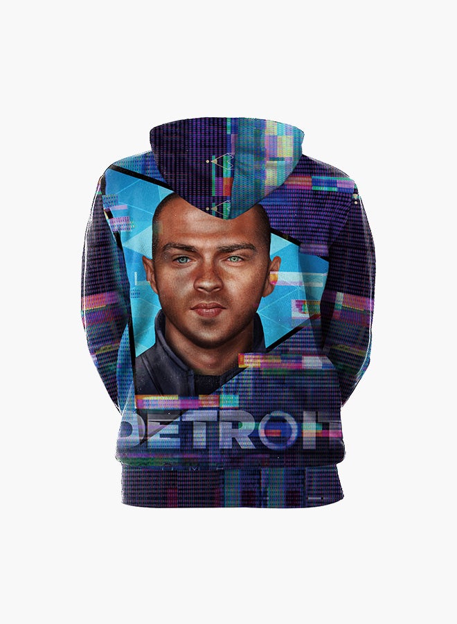 NADANBAO 3D Printing Long Sleeve Hoodie Multicolour - Image 2